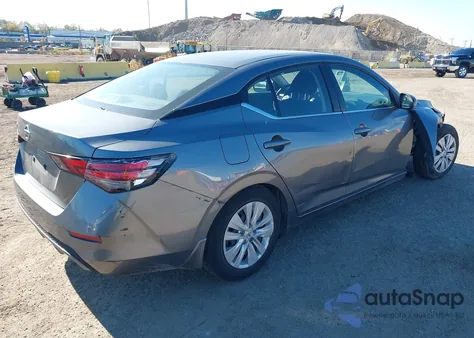 2022 Nissan Sentra S Xtronic Cvt из США, поврежденный, VIN 3N1AB8BV9NY211722